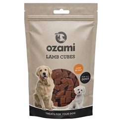 Ozami Naturlig Godbid Til Hunden Lamb Cubes 100g